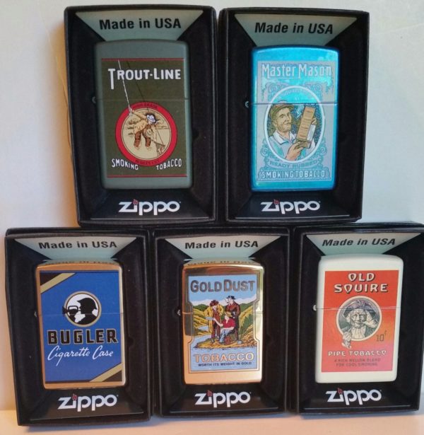 Zippo Lighter Tobacco Tin Series No 2 Limited Edition Set Of 50 Ultra Rare