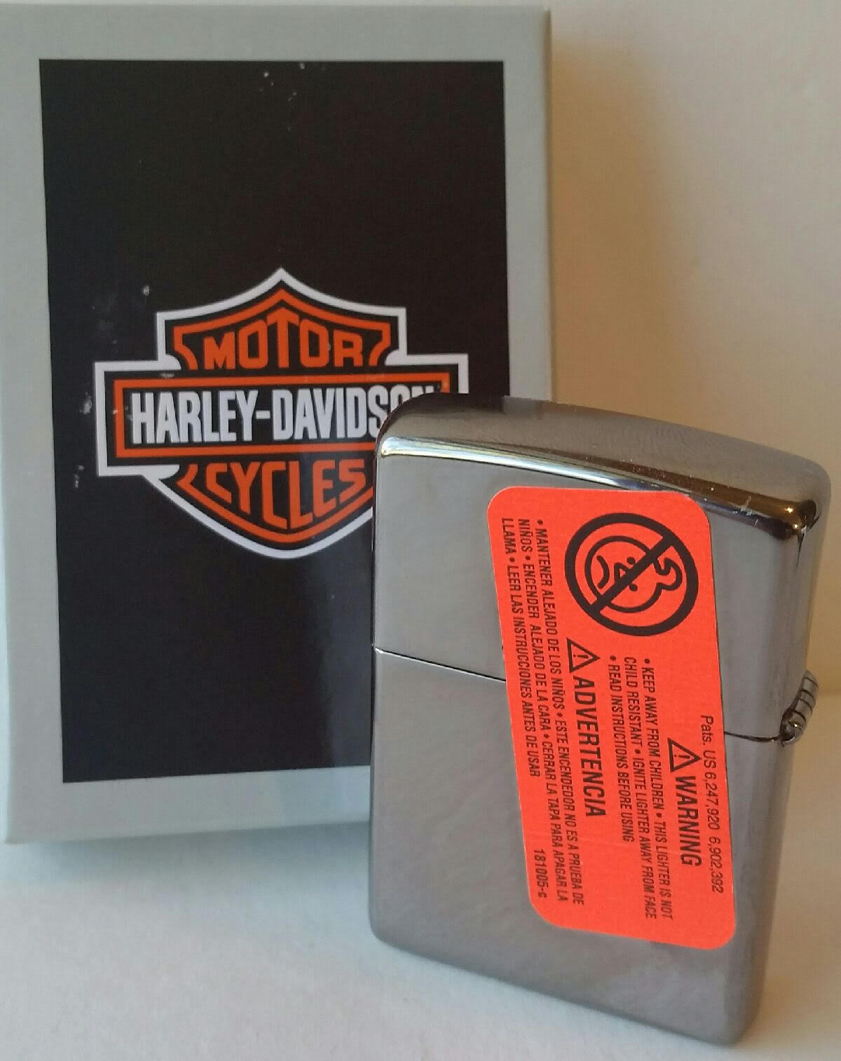 Zippo lighter Harley Davidson 28977 Made in USA South Korea Version ...