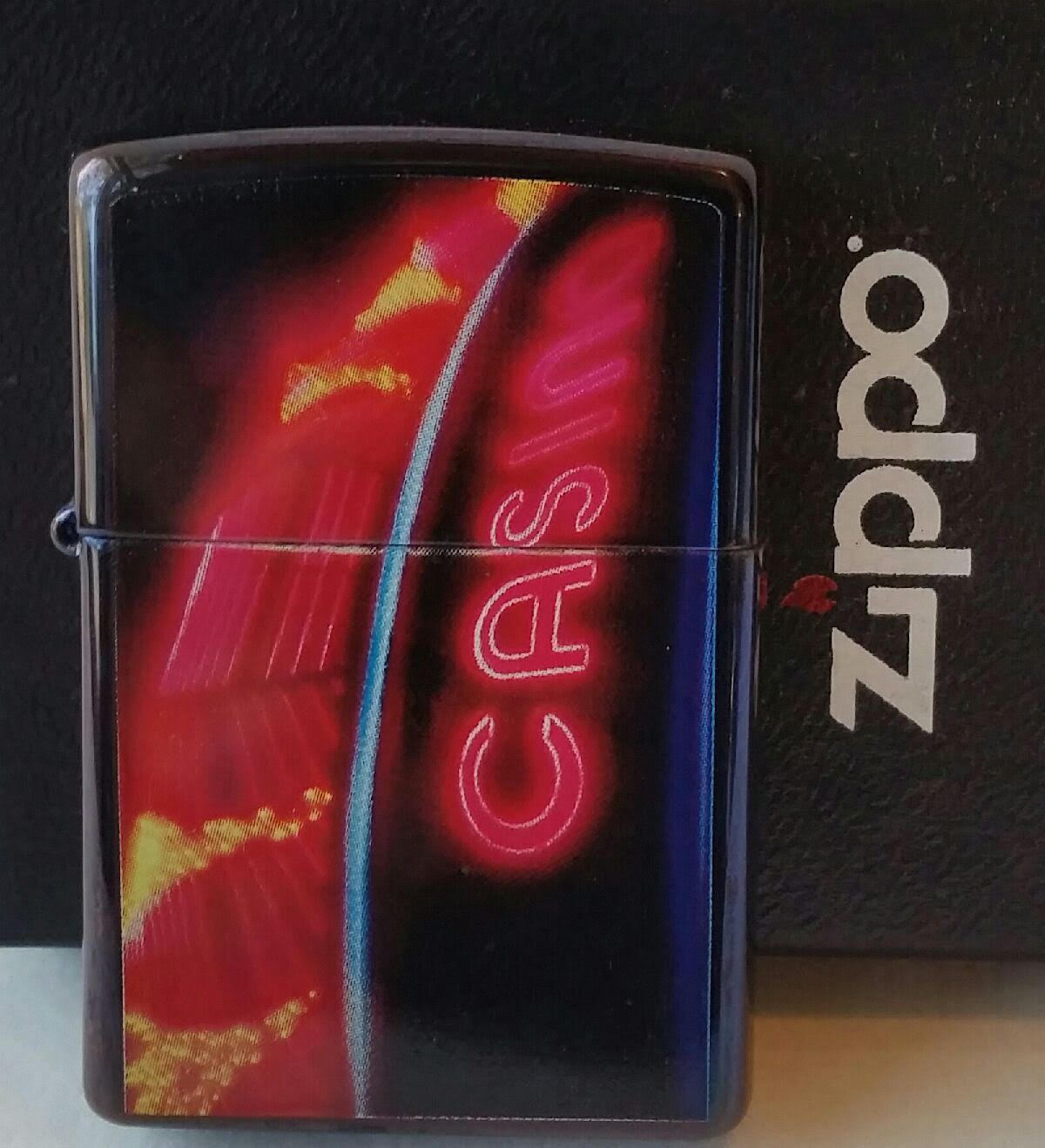 Sold at Auction: 1997 & 2000 Las Vegas Hotel & Casino Zippo Lighter