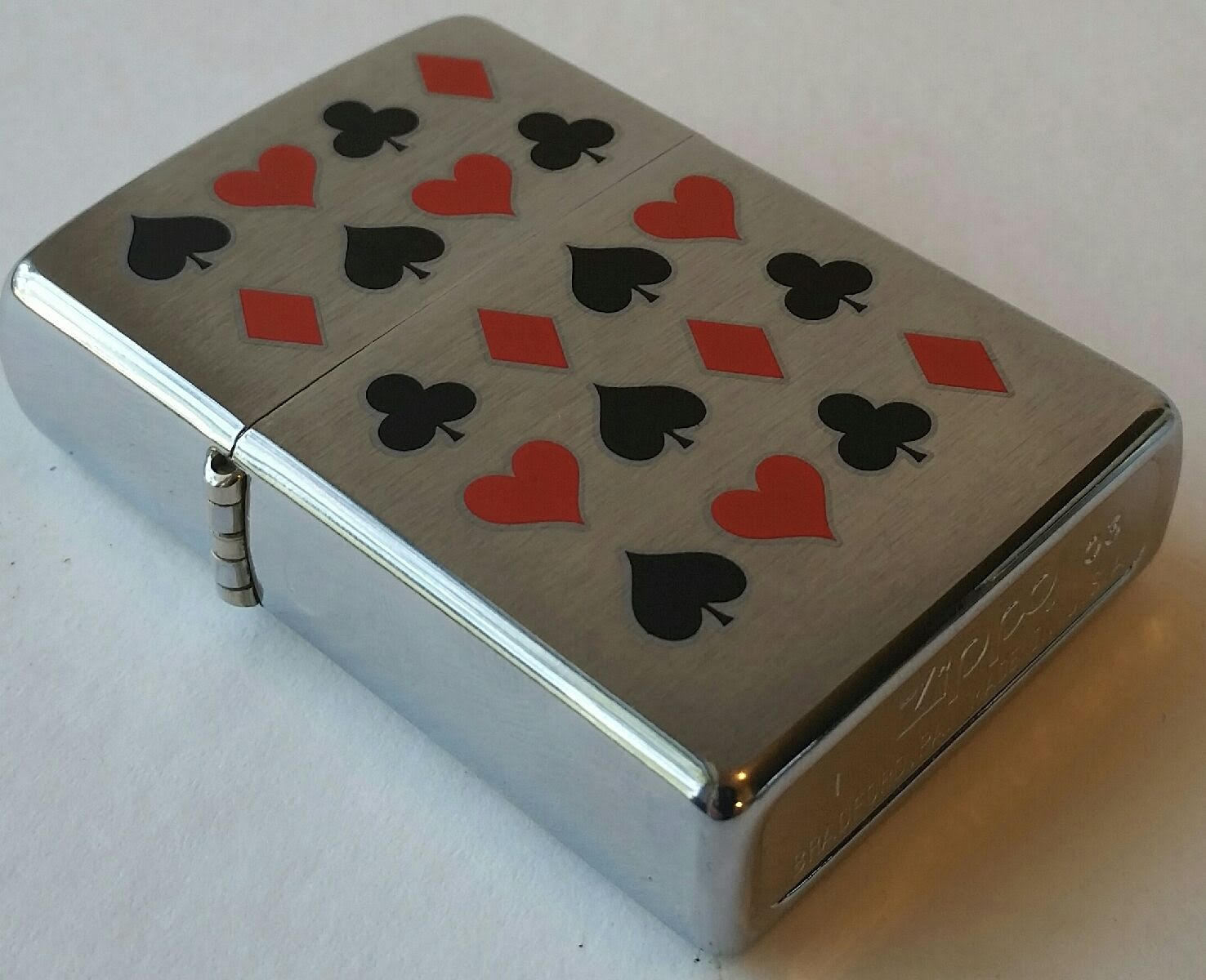 Zippo chrom poliert Las Vegas Cards 2002818