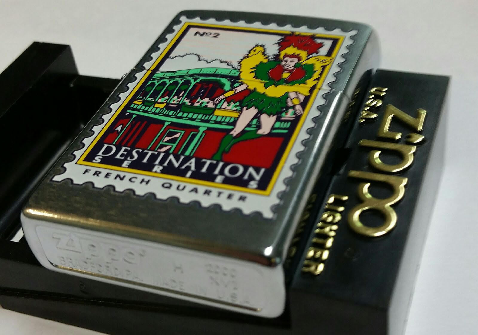 Zippo Lighter Doral No 2 DESTINATION SERIES FRENCH QUARTER NEW