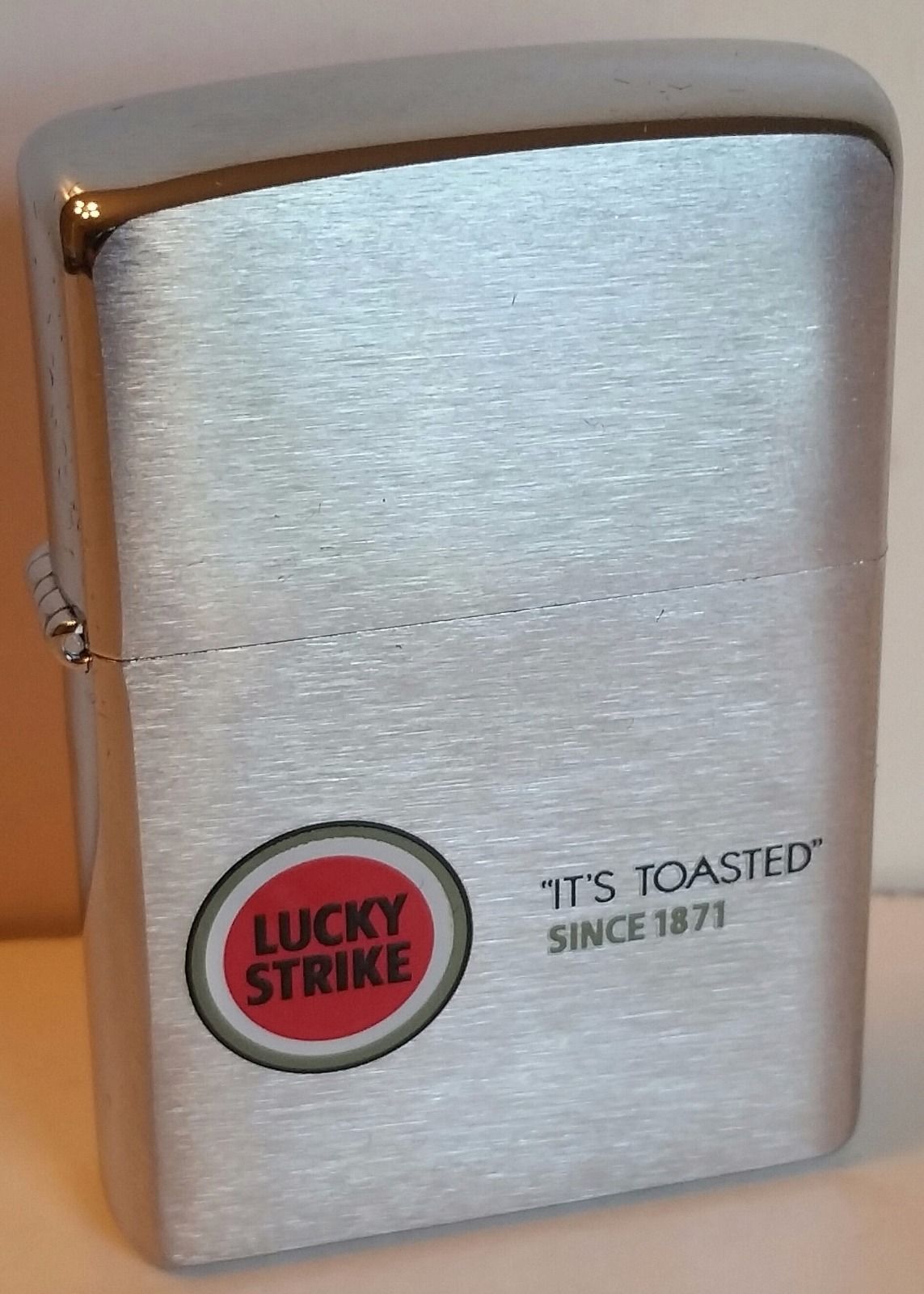 Zippo Lighter Lucky Strike Its Toasted Limited Edition.For Russian 