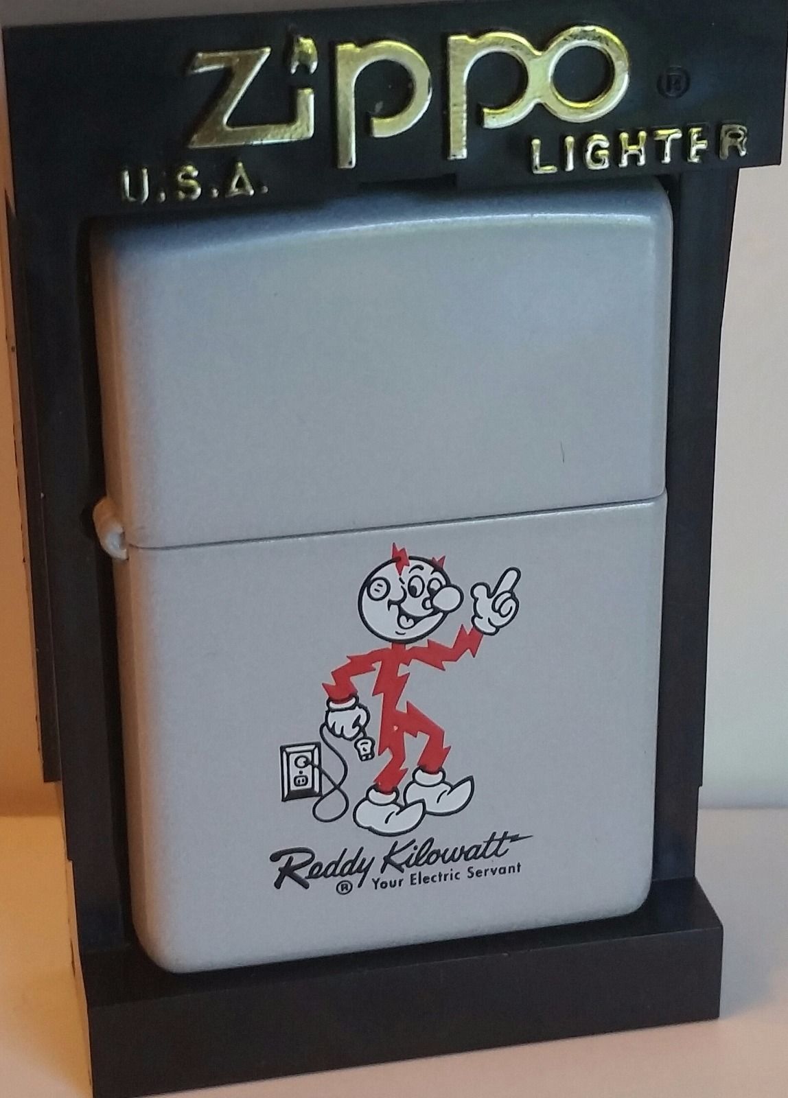 Zippo Lighter Reddy Kilowatt 1998 year # 224 ZIPPO vintage new in 