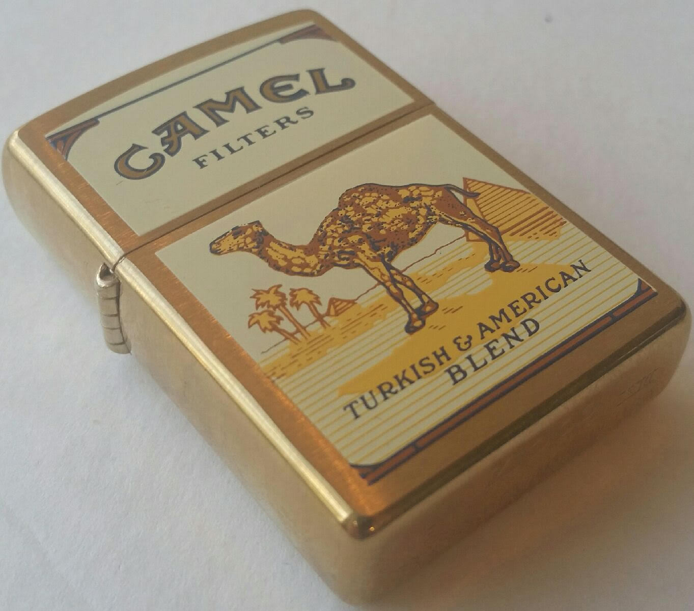 Camel Zippo Prototype Camel Only 10 made CZ 289 Very RARE Solid 
